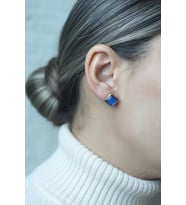Kadir Jewellery 22 Ayar Altın Kaplama Kadın Minimal Küpe -El İşçiliği Ve Hipoalerjenik Küpe