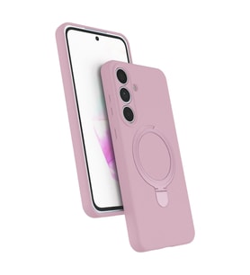 Samsung Galaxy S25 Fe Regal Magsafe Standlı Kapak - Açık Pembe