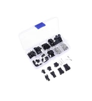 JST SM Konnektör Set 200 Parça Set Kutulu 2 3 4 5 Pin Erkek Dişi Terminal Konnektör Sıkmalı Pin