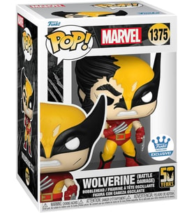 Funko Pop! Vinyl: Marvel - Wolverine *Battle Damage Shop Exclusive (Krem)
