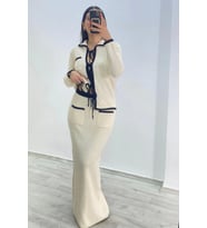 Cepli Etek Takım Beyaz