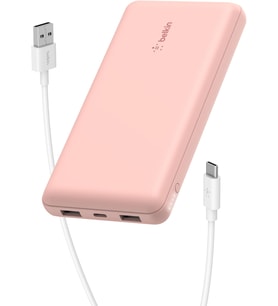 Belkin Batterie Externe 10K - Rosebatterie Externe 10K Gül (Çok Renkli)