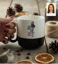 Kişiye Özel Karikatürlü Cute But Gemini İkizler Burcu Kupa Bardak Pro Doğum Günü Hediyesi