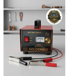 GOLDEN BEE Profesyonel Akü Şarj Cihazı 12 Volt 50 Amper 5 YIL GARANTİ