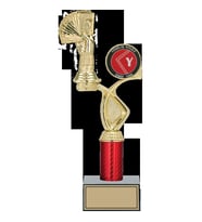 ODAK KUPA - Figürlü Kupalar - Briç Figürlü Kupalar FG-016 C - 34 cm