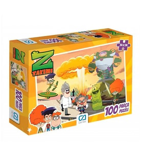 Z Takımı Puzzle 100 Parça (Çok Renkli)
