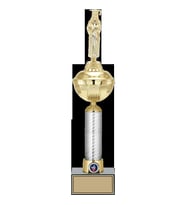 ODAK KUPA - Figürlü Kupalar - Mezuniyet Kadın Figürlü Kupalar FG-057 A - 46 cm