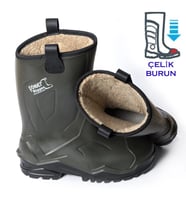 Mey İthalat® Pollyboot Power Rigger Çizme Çelik Burunlu 49 Numara