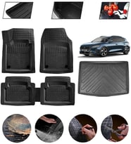 Ford Focus 5 Station Wagon Alt Uyumlu Paspas Araca Özel Bagaj Havuzu MBS Siyah