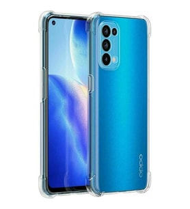 OPPO Reno A15 - A15s Kamera Korumalı Shockproof Silikon Kılıf-(5775) - SSSSSS9142-2176