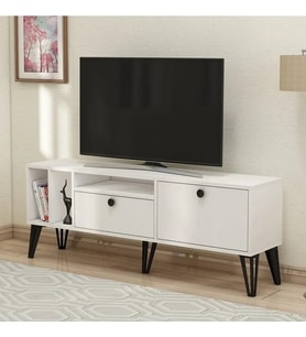 TV Sehpası Alfas Beyaz 150 cm