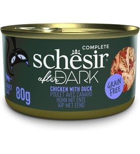 After Dark Tavuk ile Ördek Et Suyunda Yetişkin Kedi Konservesi 80g