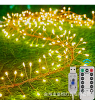 6m 200 Led Gün ışığı Uzaktan Kumandalı 8 Modlu Usb'li