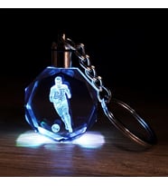Futbol Tasarımlı Işıklı Anahtarlık