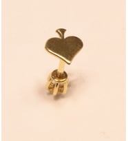 14 Ayar Altın Piercing Tragus Küpe