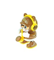 Oyuncak Ayıcık Saksafon Çalan Ayıcık Işıklı Sesli 18 Cm