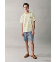 LCW Kids Mavi Beli Lastikli Erkek Çocuk Şort