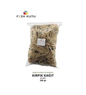 Kırpık Kırpıntı Kağıt 150gr Kraft Renkli Süs Dolgu Malzemesi Paper Doğal Krafttan Üretilmiştir