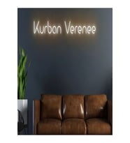 Kurban Verenee Yazılı Neon Tabela