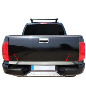 Vw Amarok Krom Bagaj Alt Çıta 2010-2021 Arası Paslanmaz Çelik