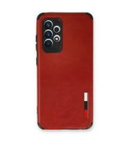 Samsung Galaxy A33 5g Kılıf Loop Deri Silikon - Kırmızı