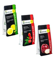 PRAFENDY NANE LİMON - KUŞBURNU – ELMA ÇAYI, GERÇEK MEYVE TANELİ 3 x 250 Gr