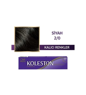 Wella Koleston Single Tüp Boya 2/0 Siyah