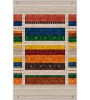 Eliana Home Baskılı, Yıkanabilir Kaymaz Taban Salon Halısı LNA1327-HS-515 100x150 cm (Kırmızı)