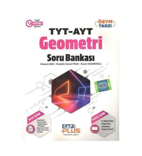 Çap Yayınları 2023 AYT-TYT Geometri Plus Soru Bankası