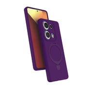Redmi Note 13 Pro 4G Regal Magsafe Standlı Kapak - Derin Mor