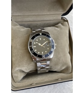 Gümüş Renk Takvimli Rolex Model Çelik Premium Erkek Kol Saati