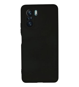 Poco F3 Kılıf Nano içi Kadife Silikon - Siyah