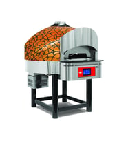 Empero EMP.SPO.04-D-GB-LPG Dijital Pizza Fırını Döner Tabanlı Gazlı Altın-siyah Lpg
