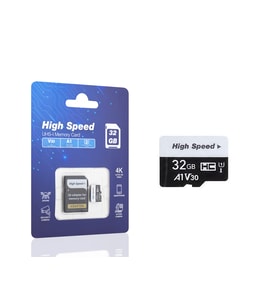 32 Gb Microsdhc Hafıza Kartı U3 V30 A1 Class 10 Adaptörlü HS32GB