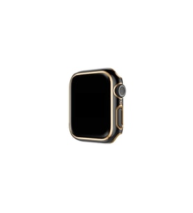 Apple Watch 7 45mm Uyumlu Zore Watch Gard 06 Sert PC Koruyucu (Siyah)