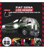 Fiat Tipo Uzun - Kısa FarUyumlu Şimşek Etkili Led Xenon Premium Series H4
