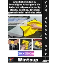 #Bez Nano Teknoloji Mikrofiber Kurulama Cam Toz Alma Oto Yünlü Hassas Araba Yıkama Temizlik Bezi
