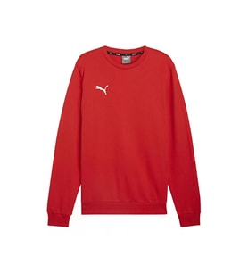 Puma Teamgoal Casuals Crew Neck S Erkek Futbol Sweatshirts 65859201 Kırmızı