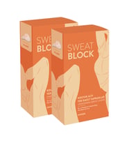 Sweat Block Koltuk Altı Ter Emici Yapraklar 2'li Set