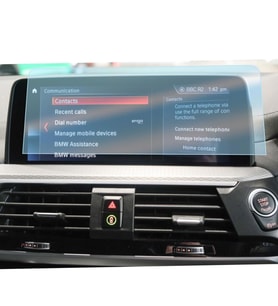 BMW X3 12.3 inç Ekran Koruyucu Multimedya Parlak Nano (Krem)