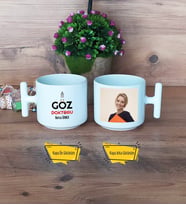 Göz Doktoru Kupa Bardak T Fotoğraflı Tıp Bayramı Hediyesi