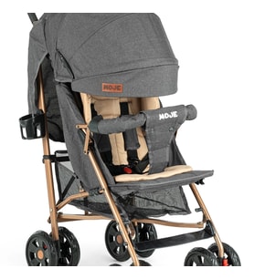 Moje Strong Baston Bebek Arabası Antrasit Gold (Standart)