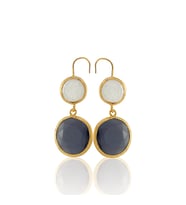 Kadir Jewellery 22 Ayar Altın Kaplama Kadın İnci Küpe -El İşçiliği Ve Hipoalerjenik Küpe