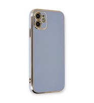 iPhone 11 Kılıf Volet Silikon - Mavi
