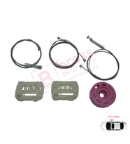 Hyundai I30 MK1 FD 2007-2012 5-Kapı 824812L001 İçin Elektrikli Ön Sağ Cam Kriko Tamir Seti