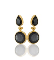 Kadir Jewellery 22 Ayar Altın Kaplama Vintage Küpe -El İşçiliği Ve Hipoalerjenik Küpe