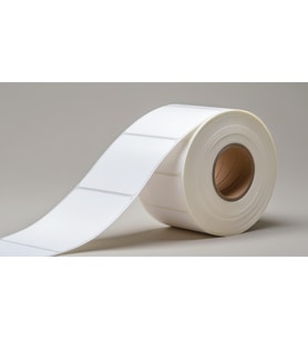100x100 mm EKO TERMAL ETİKET RULO HOTMELT TUTKAL / 1000 Lİ SARIM/Ø 25 mm