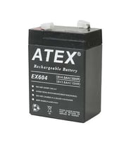 Atex AX604 6V 4AH Bakımsız Kuru Akü