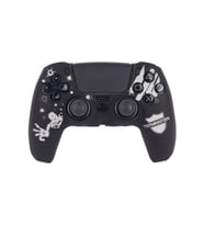 Ps5 Dualsense Koruyucu Silikon Kılıf (Beyaz-Siyah)