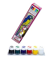 Cam Boyası 6 Renk 15 ml 1 Paket Cam Vitray Boyası Vitray Boya Seti 6 lı